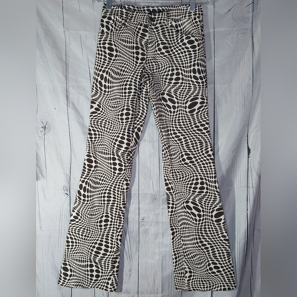 Motel Jopan Trouser Optic Polka Pants Size XS NWT - Picture 1 of 15